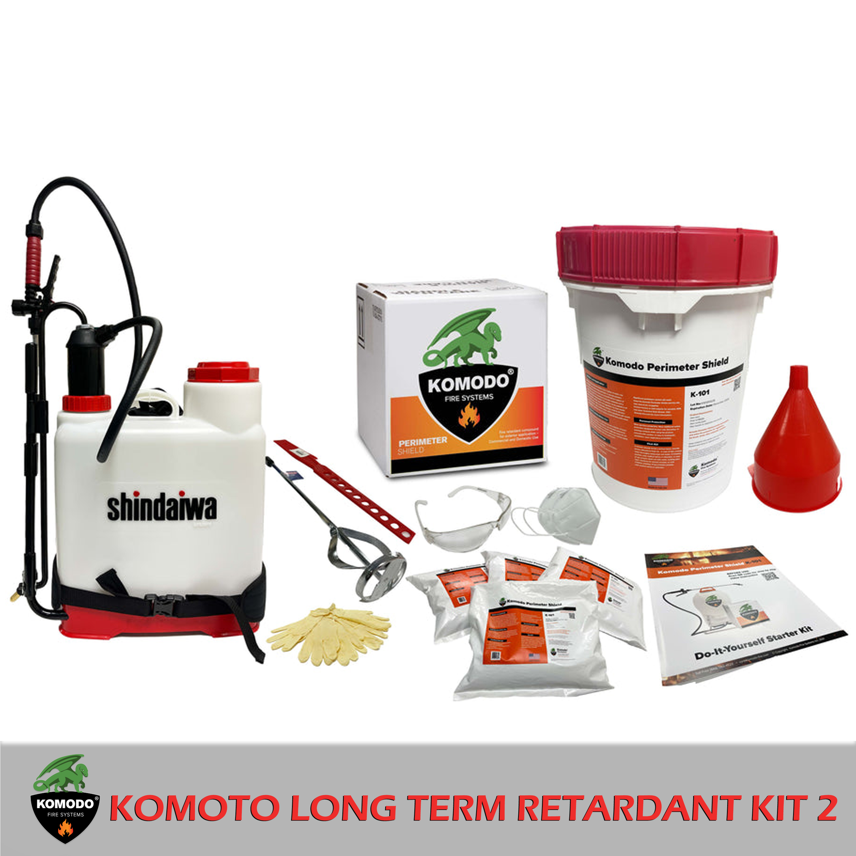 Komodo Long Term Retardant DIY Kit-2